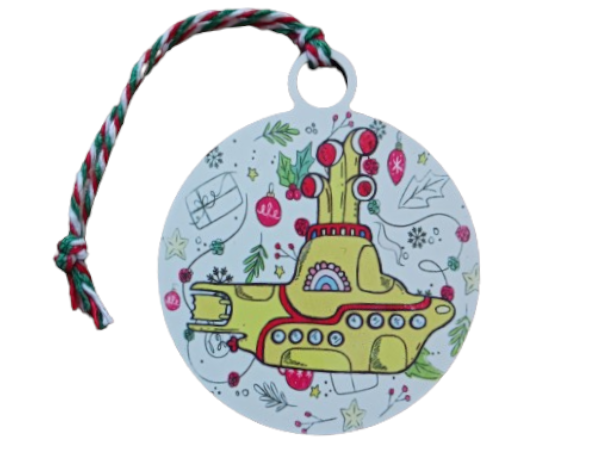 Yellow Submarine - Christmas Bauble